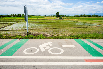 Bicycle road Traffic Sign