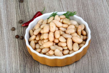 Canned white beans