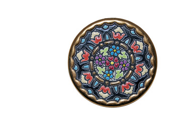 ancient porcelain plate