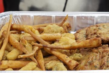 Breaded shrimps and shrimp omelettes, exponents of Andalusian gastronomy