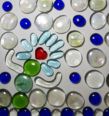 Glass Rocks in Creative Design