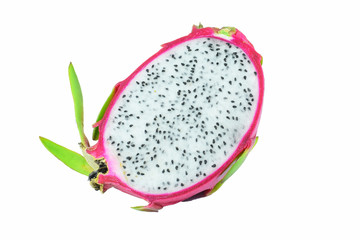 Dragon Fruit isolated on white background