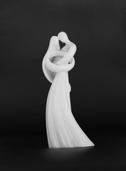 sculpture of man and woman