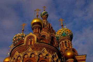 Erlöser- oder Blutkirche in Sankt Petersburg