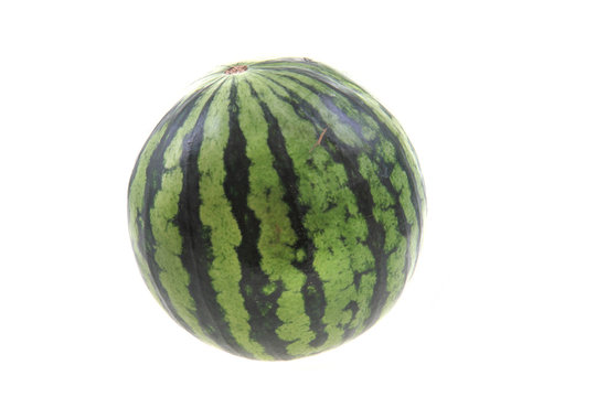 green melon isolated
