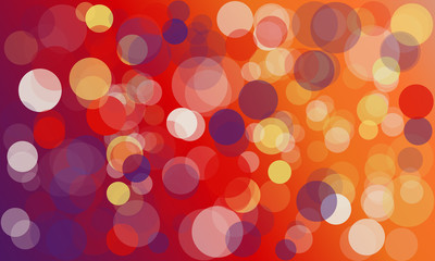 vector  background with circles