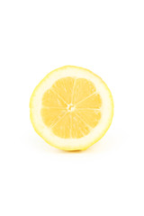 Lemon isolated on white