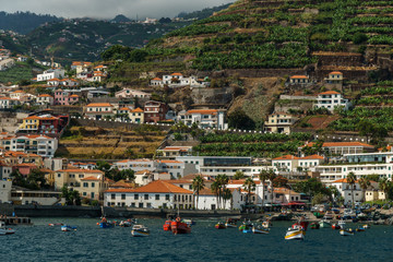 Fototapeta na wymiar Fishermen village in Madeira