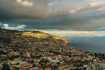 Fototapeta na wymiar View over Funchal, Madeira