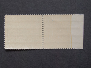 Obraz premium Stamp isolated