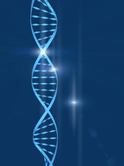 DNA 3d render