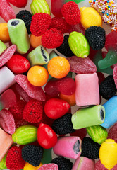 Fototapeta na wymiar Sweet colorful candy