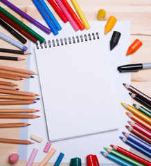 Obraz premium drawing materials