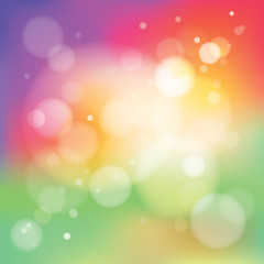 Abstract colorful blurred vector background