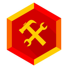 Obraz premium tool flat design modern icon