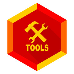 Obraz premium tools flat design modern icon