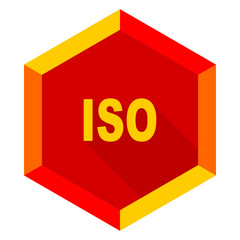 iso flat design modern icon
