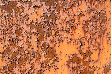 chipped paint on iron surface texture background