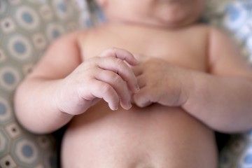baby, hands, fingers, infant, child, newborn, body, sleep
