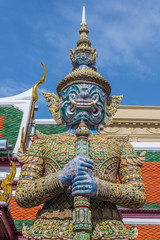 Demon Guardian Wat Phra Kaew Grand Palace (Temple of the Emerald