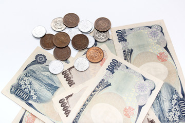 日本国紙幣と硬貨