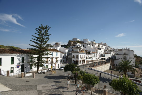 vistas del municipio de Frigiliana, Málaga
