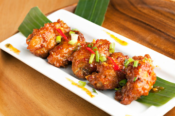 Spicy Thai Chicken Wings