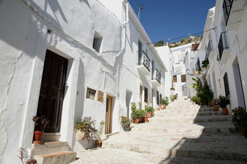 Municipio rural de la provincia de Málaga, Frigiliana