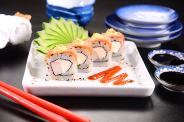 Kani and Cream Cheese Sushi