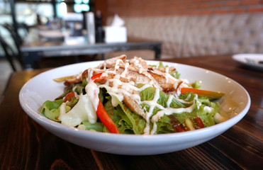 Teriyaki chicken salad