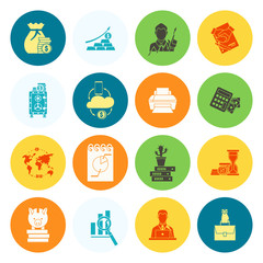 Business and Finance Icon Set