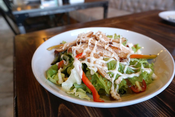 Teriyaki chicken salad