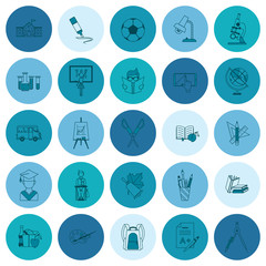 School and Education Icons