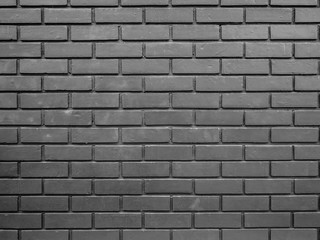 Obraz premium black and white red brick wall textured background