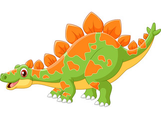 Cartoon cute dinosaur
