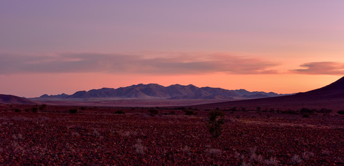 Fototapeta premium NamibRand Sunset - Namibia