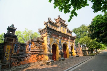Imperial City of Hue, Vietnam. It is Unesco World Heritage Site.