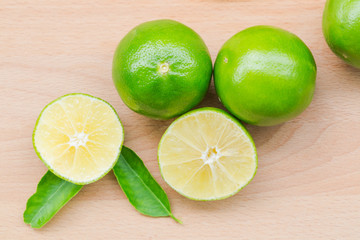 Fototapeta na wymiar Green Limes