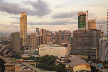  Makati City Skyline. Makati City is one of the most developed business district of Metro Manila and the entire Philippines.