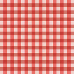 Red patterns tablecloths