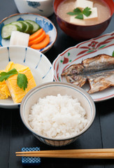 日本の朝食