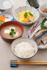 日本の朝食