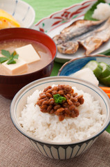納豆ご飯