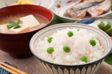 豆ご飯
