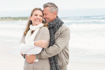 Fototapeta premium Happy couple standing together