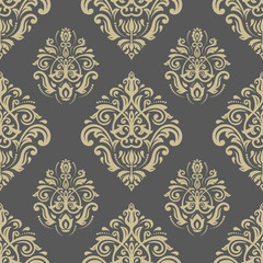 Damask Seamless Vector Pattern