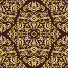 Damask Seamless Vector Pattern
