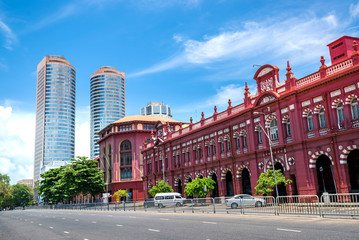 Colombo city skyline
