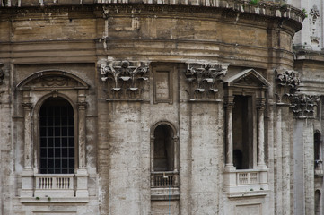 Fototapeta na wymiar View of Rome. Vatican