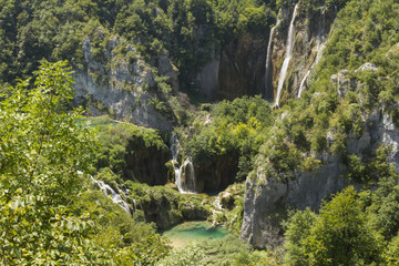 Fototapeta na wymiar plitvice waterfalls